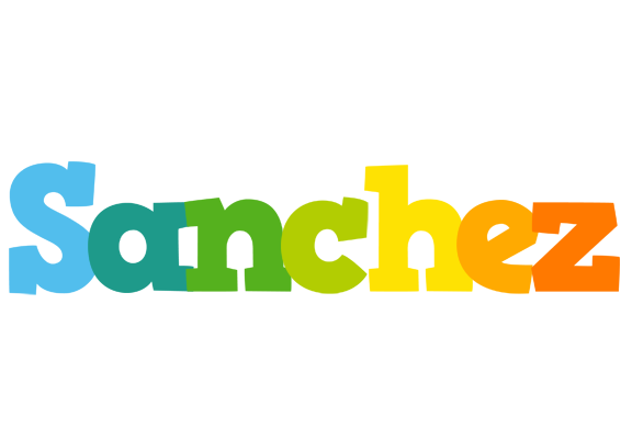 Sanchez rainbows logo