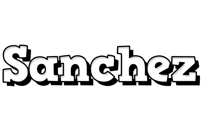 Sanchez snowing logo