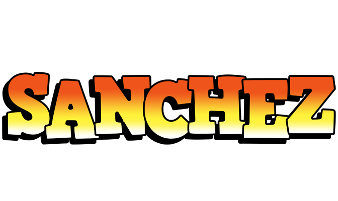 Sanchez sunset logo
