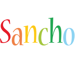 Sancho birthday logo