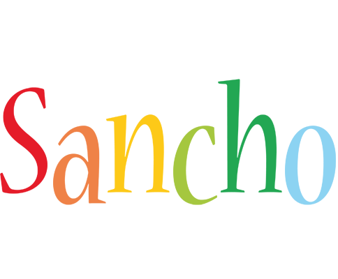 Sancho birthday logo