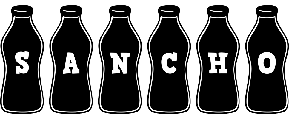 Sancho bottle logo