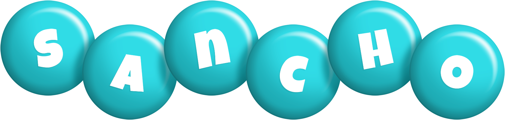 Sancho candy-azur logo