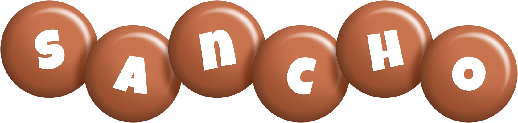 Sancho candy-brown logo