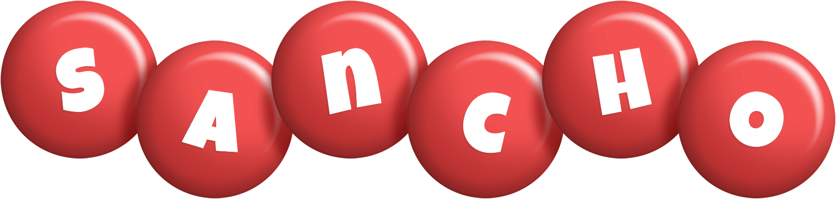 Sancho candy-red logo
