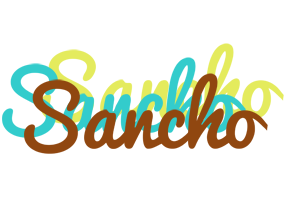 Sancho cupcake logo