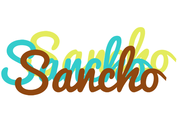 Sancho cupcake logo