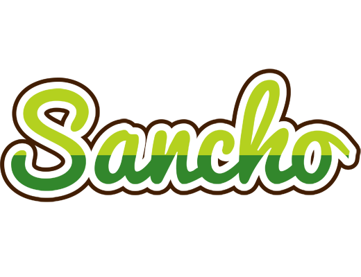 Sancho golfing logo
