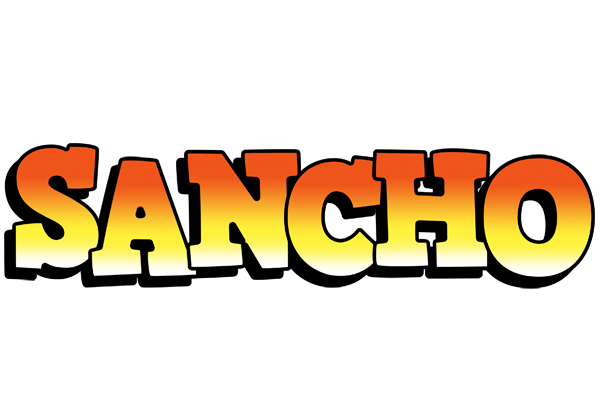 Sancho sunset logo