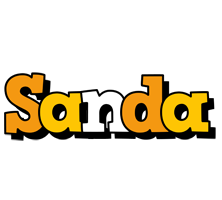 Sanda cartoon logo