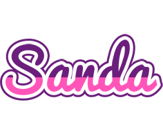 Sanda cheerful logo