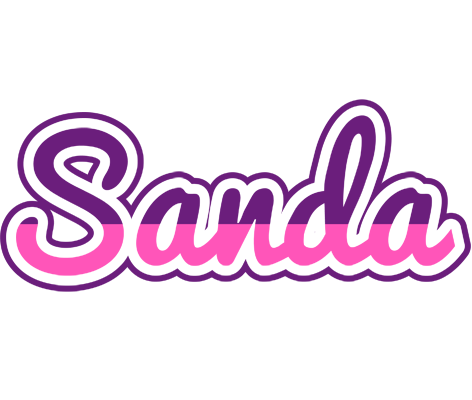 Sanda cheerful logo