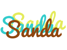 Sanda cupcake logo