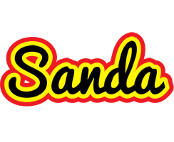 Sanda flaming logo