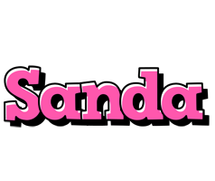 Sanda girlish logo