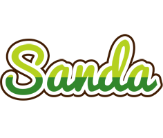 Sanda golfing logo
