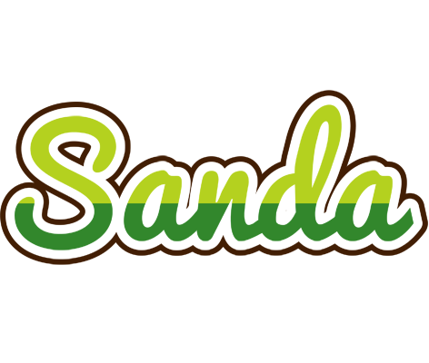 Sanda golfing logo