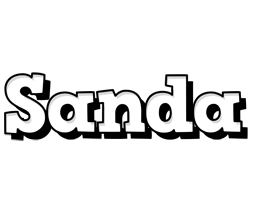 Sanda snowing logo