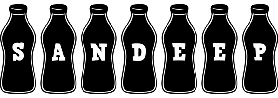 Sandeep bottle logo