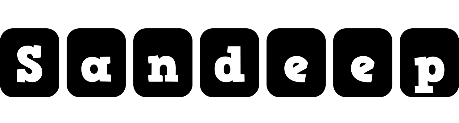 Sandeep box logo