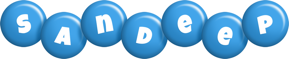Sandeep candy-blue logo