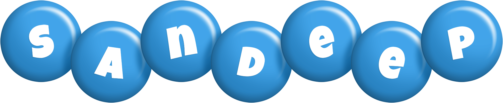 Sandeep candy-blue logo