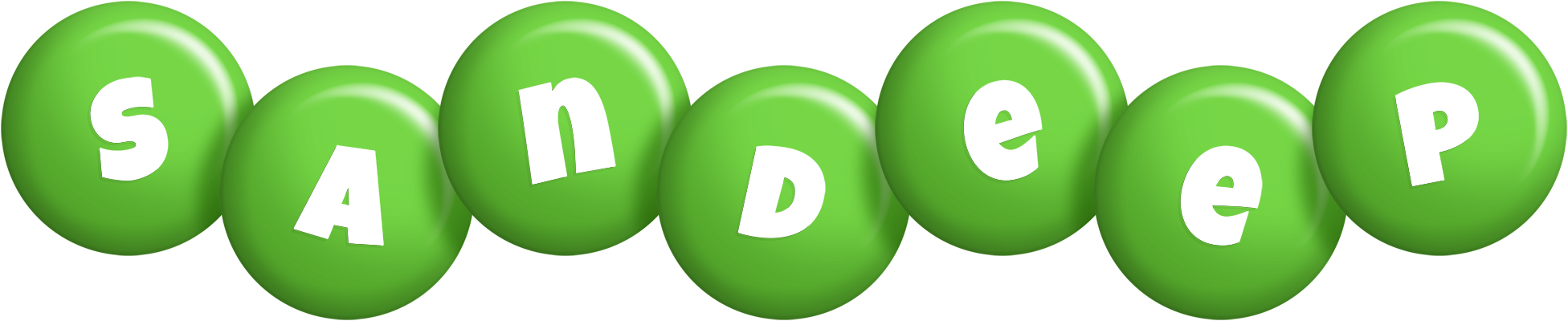 Sandeep candy-green logo