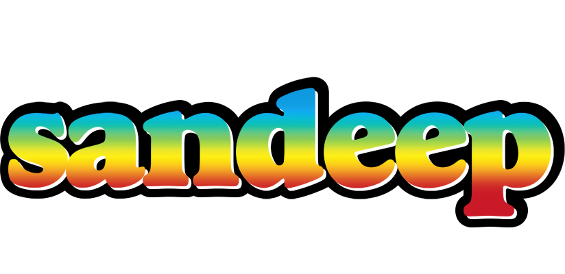 Sandeep color logo