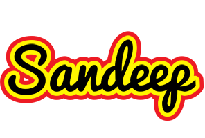 Sandeep flaming logo