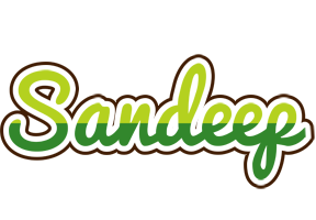 Sandeep golfing logo