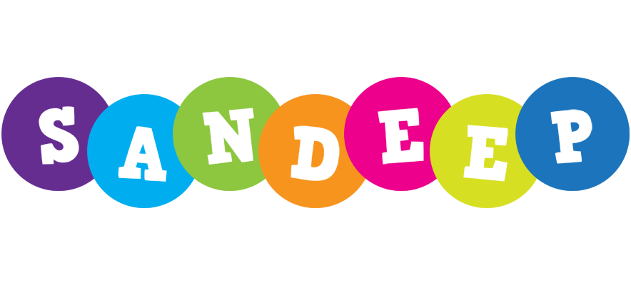 Sandeep happy logo