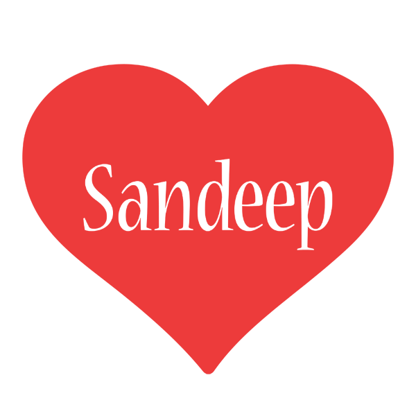 Sandeep love logo