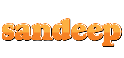 Sandeep orange logo