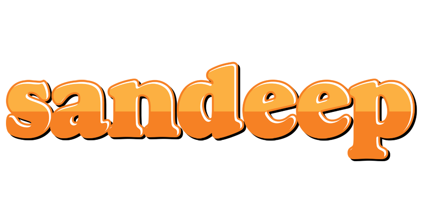 Sandeep orange logo