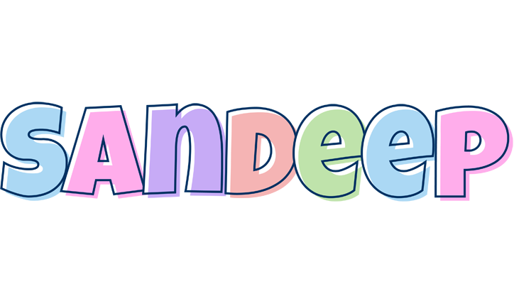 Sandeep pastel logo