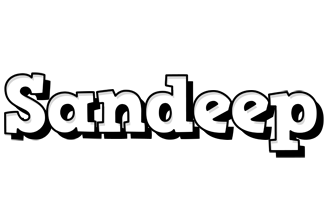 Sandeep snowing logo