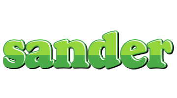 Sander apple logo