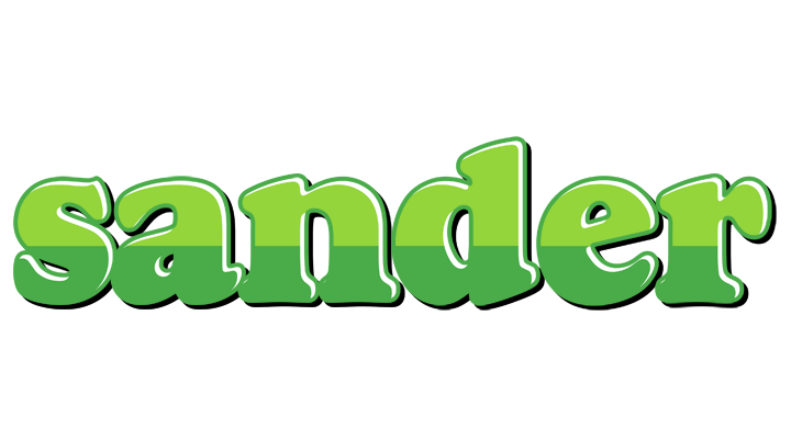 Sander apple logo