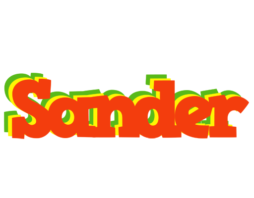 Sander bbq logo