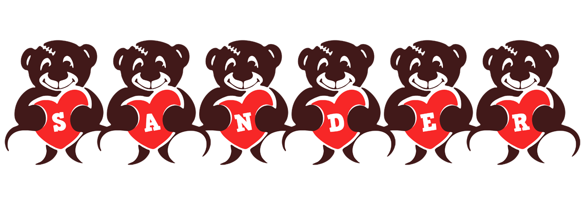 Sander bear logo