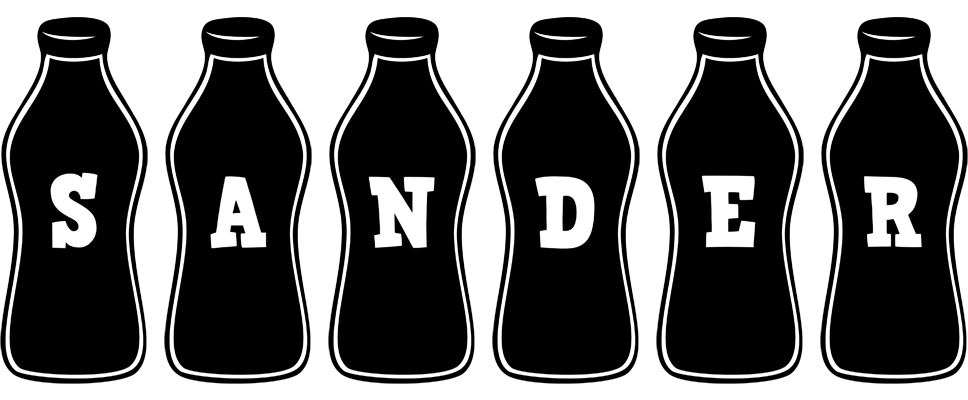 Sander bottle logo