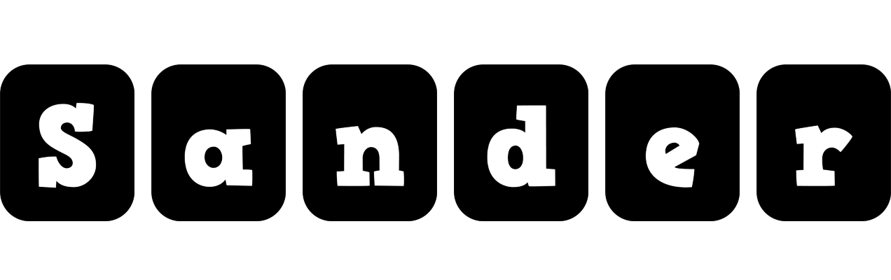 Sander box logo