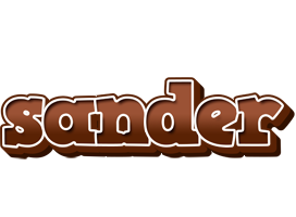 Sander brownie logo