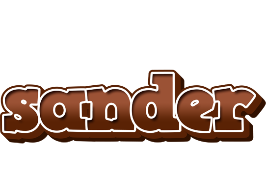 Sander brownie logo