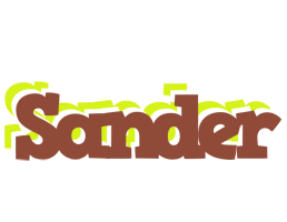 Sander caffeebar logo