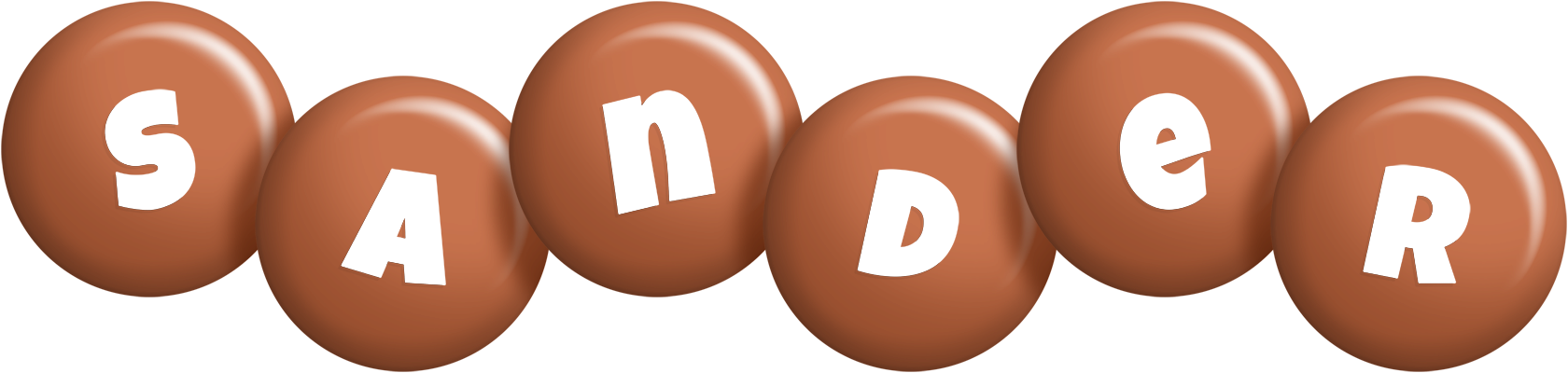 Sander candy-brown logo
