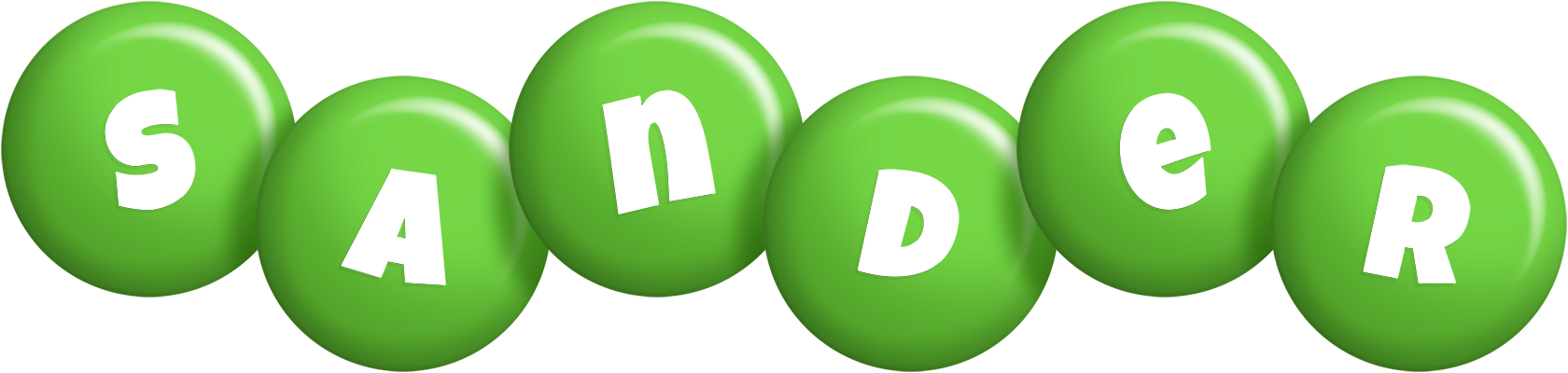 Sander candy-green logo