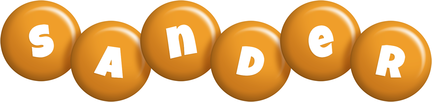 Sander candy-orange logo