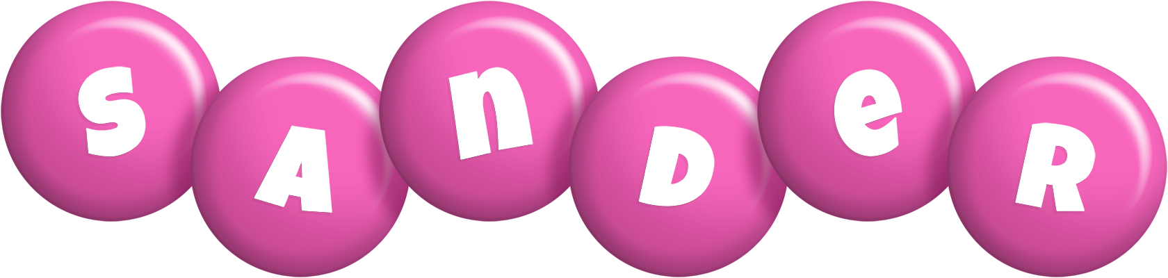 Sander candy-pink logo