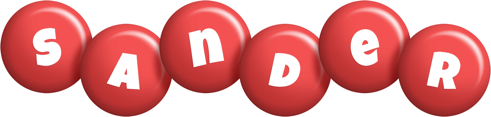 Sander candy-red logo